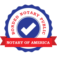 Notary of America badge