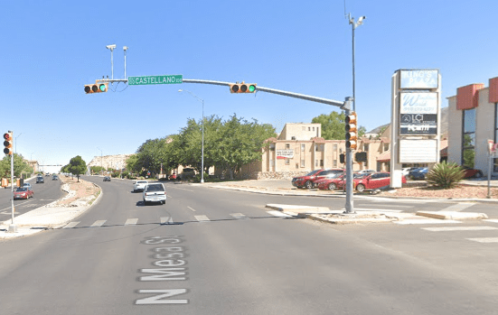 West El Paso Two-Vehicle Crash