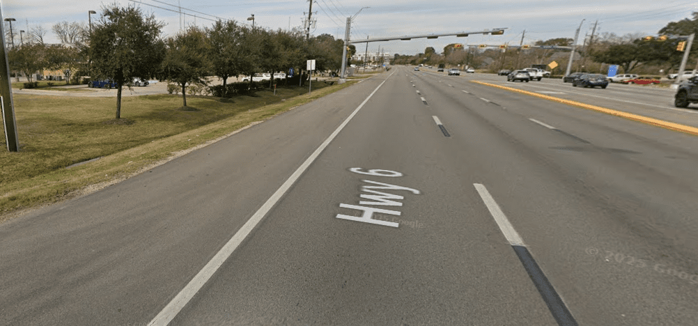 Houston car collision