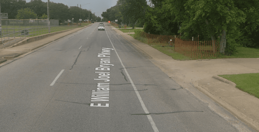 Bryan Pedestrian Accident