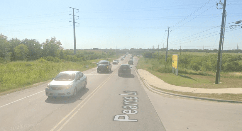 Pearce Lane 2-Vehicle Accident