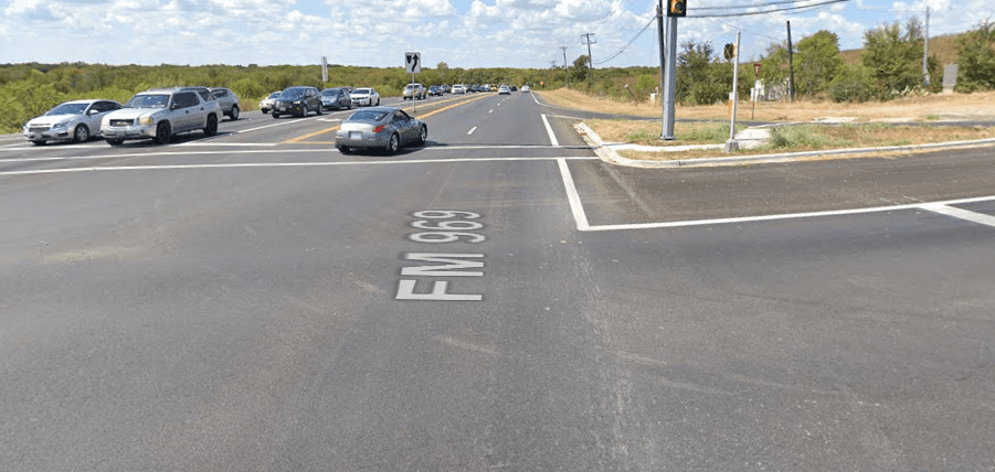 Austin two-Vehicle Accident