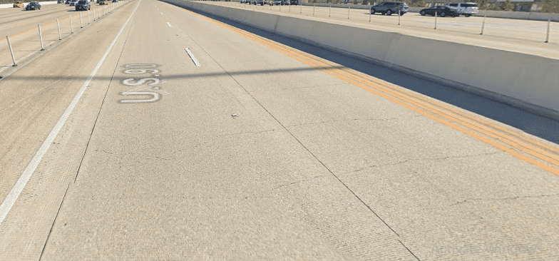 Houston Three-Vehicle Crash