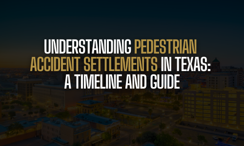 Guide to Texas pedestrian accident settlements
