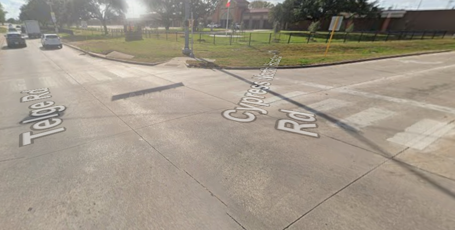 Cypress Two-Vehicle Collision