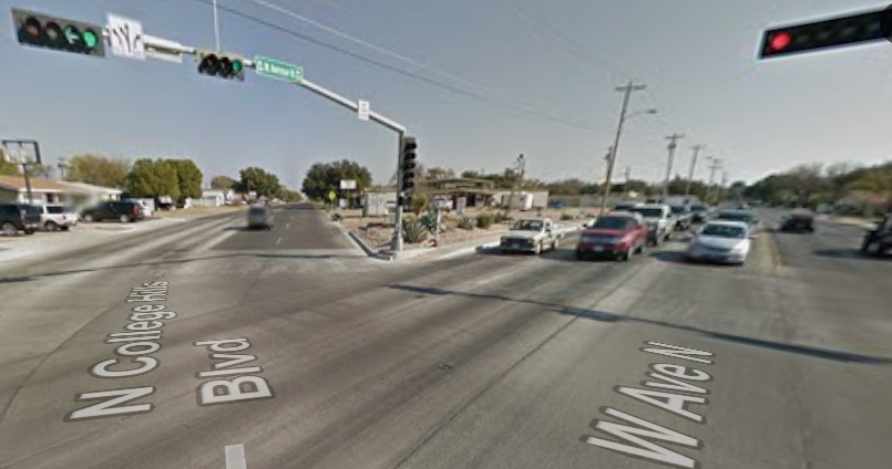 San Angelo Two-Vehicle Collision