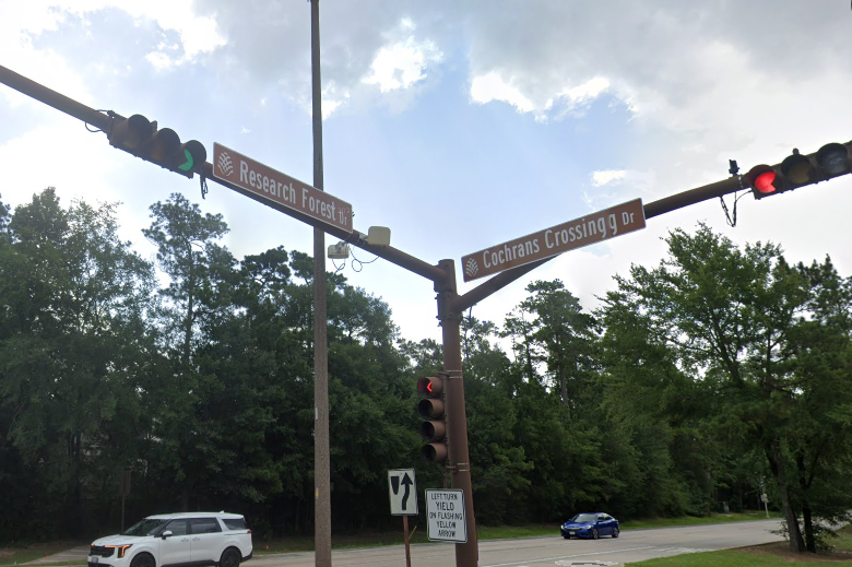 The Woodlands Two-Vehicle Collision